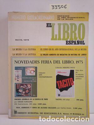 Libros: REVISTA EL LIBRO ESPA&Ntilde;OL. MAYO 1975 - NULL - Foto 1