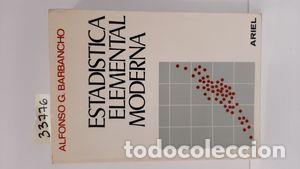 Libros: ESTAD&Iacute;STICA ELEMENTAL MODERNA - G. BARBANCHO, ALFONSO. - Foto 1
