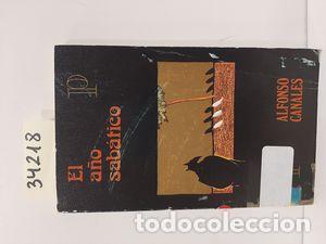 Libros: EL A&Ntilde;O SAB&Aacute;TICO - CANALES P&Eacute;REZ, ALFONSO - Foto 1