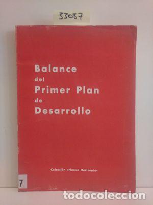 Libros: BALANCE DEL PRIMER PLAN DE DESARROLLO - NULL - Foto 1