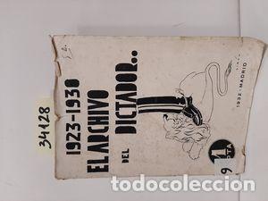 Libros: 1923-1930. EL ARCHIVO DEL DICTADOR. - NULL - Foto 1