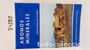 Libros: ABONOS MINERALES - DOM&Iacute;NGUEZ VIVANCOS, ALONSO - Foto 1