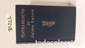 Libros: TEATRO SELECTO DE JAIME SALOM - SALOM, JAIME - Foto 1