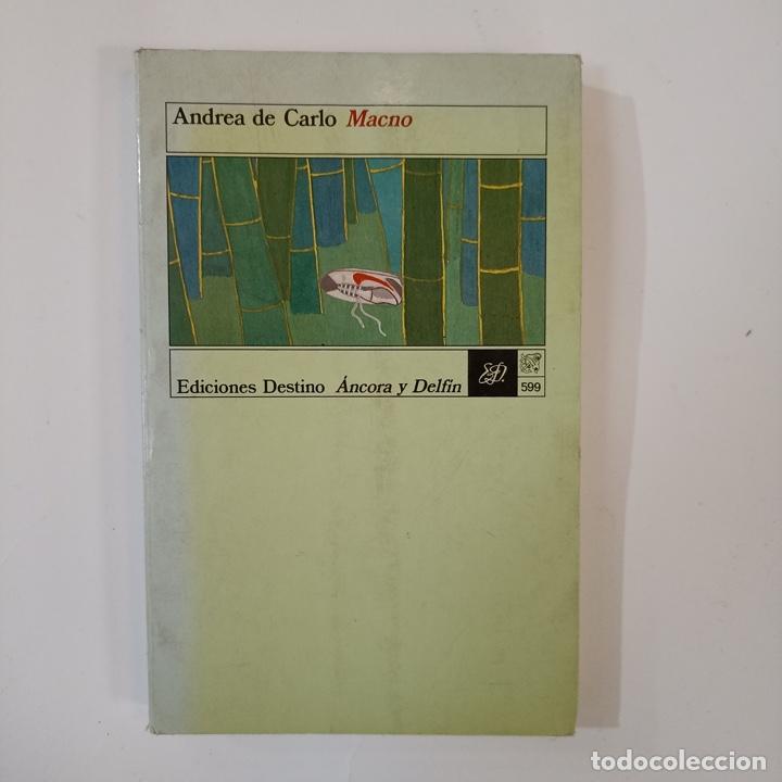 Libros: Andrea de Carlo - Macno - Foto 1