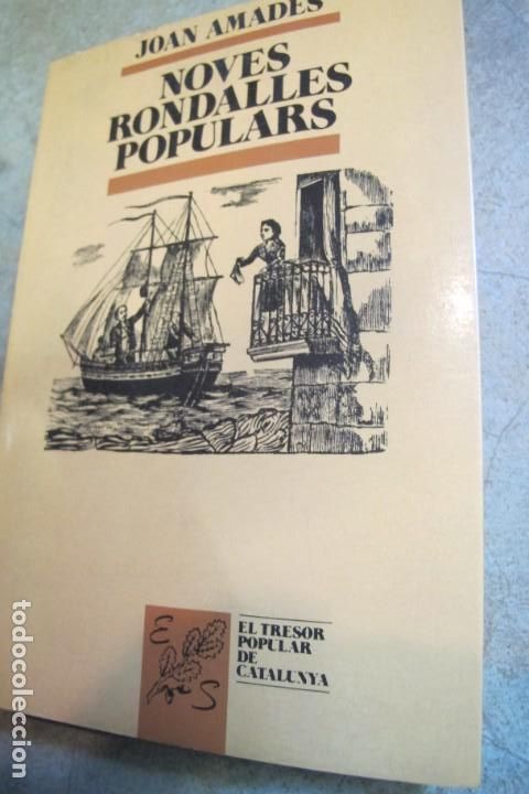 Libros: NOVES RONDALLES POPULARS. JOAN AMADES - Foto 1