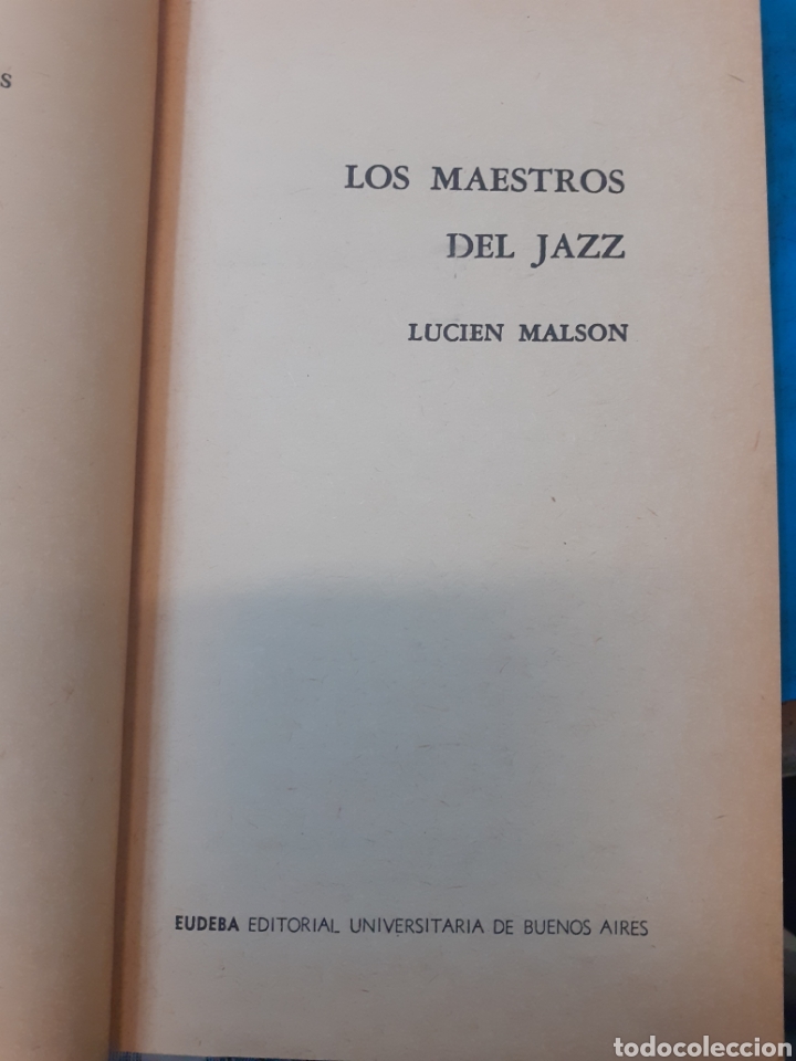 Libros: LOS MAESTROS DEL JAZZ - MALSON,Lucien - Foto 3