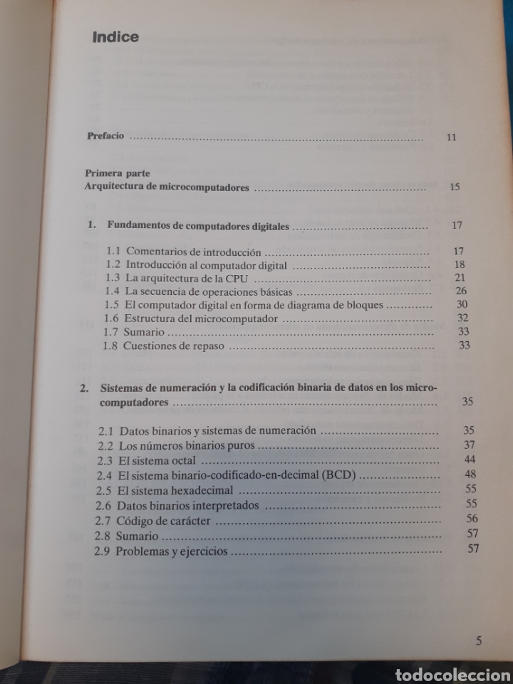 Libros: MICROPROCESADORES. MICROCOMPUTADORES. Arquitectura, software y sistemas - KHAMBATA,A.J. - Foto 5