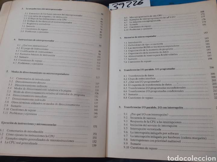Libros: MICROPROCESADORES. MICROCOMPUTADORES. Arquitectura, software y sistemas - KHAMBATA,A.J. - Foto 6