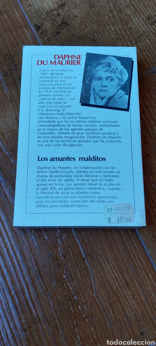Libros: Libro Los Amantes Malditos -Daphne Du Maurier- (Lote A) - Foto 2