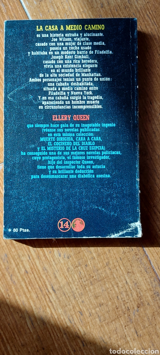 Libros: Libro La Casa a Medio Camino -Ellery Queen- (Lote A) - Foto 2