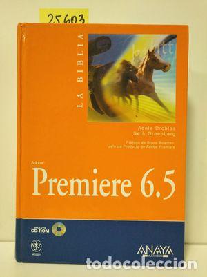 Libros: LA BIBLIA DE ADOBE PREMIERRE 6.5 - DROBLAS, ADELE; GREENBERG, SETH - Foto 1