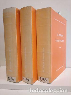 Libros: EL TRIBUNAL CONSTITUCIONAL (3 TOMOS) - VVAA - Foto 1