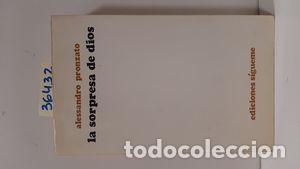 Libros: SORPRESA DE DIOS, LA - PRONZATO, ALESSANDRO - Foto 1