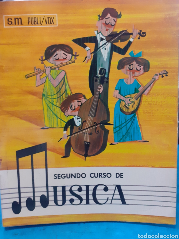 Libros: SEGUNDO CURSO DE MUSICA. Ediciones S.M. - PUBLI/VOX - Foto 1
