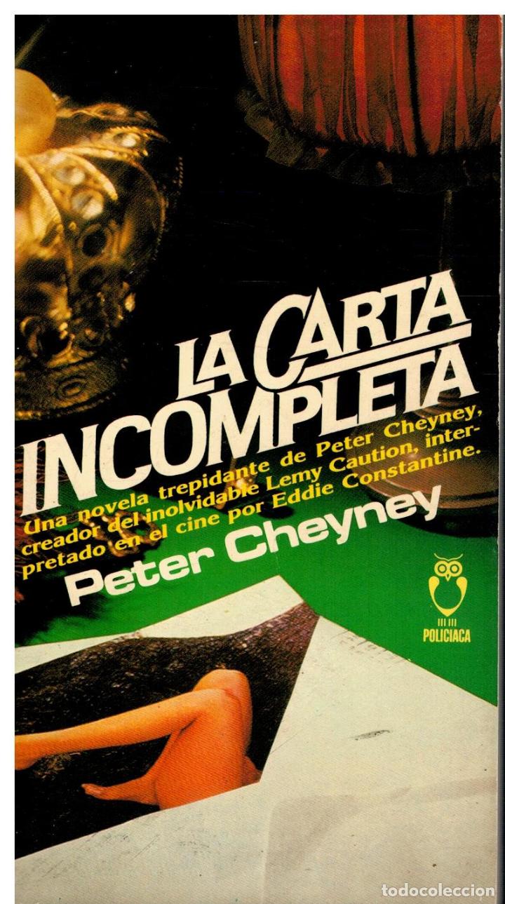 Libros: LA CARTA INCOMPLETA. - Foto 1