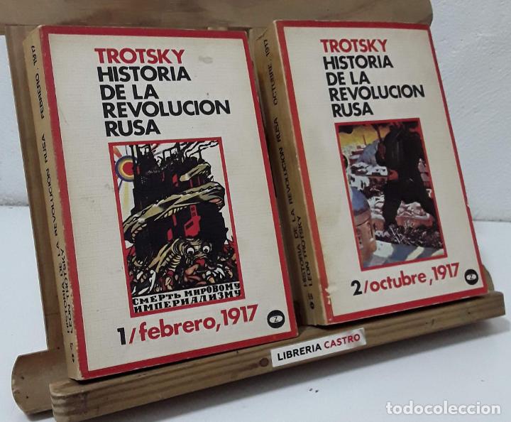 Libros: Historia de la revoluci&oacute;n Rusa (II tomos) - Le&oacute;n Trotsky - Foto 1