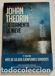 Libros: THEORIN, Johan. - La tormenta de nieve. - Foto 1