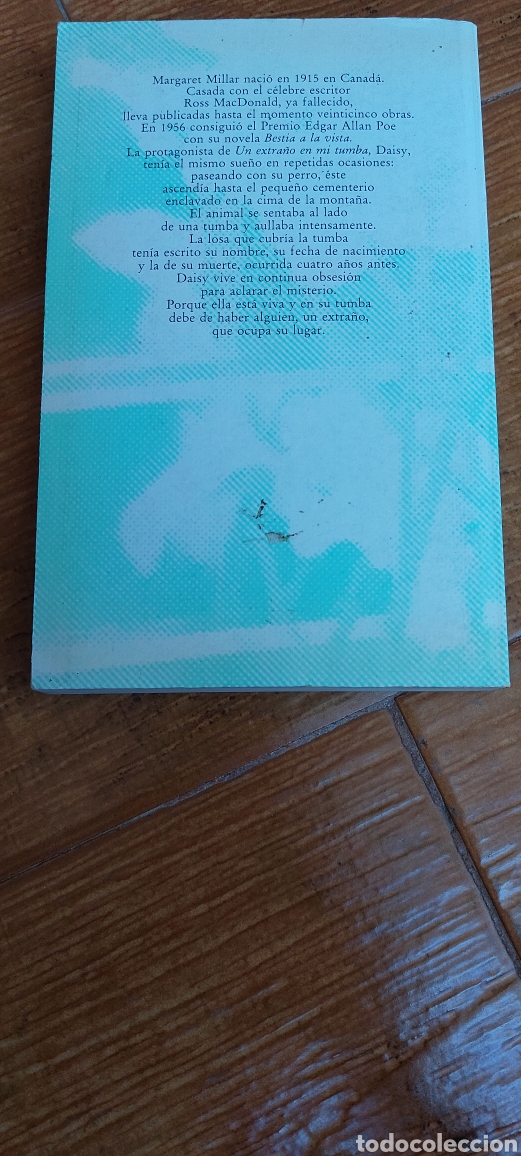 Libros: Libro Un extra&ntilde;o en mi tumba -Margaret Millar- (Lote A) - Foto 2