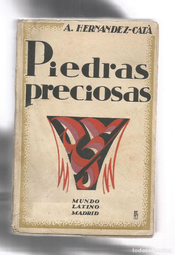Libros: Piedras preciosas. - HERN&Aacute;NDEZ- CATA, A.: - Foto 1