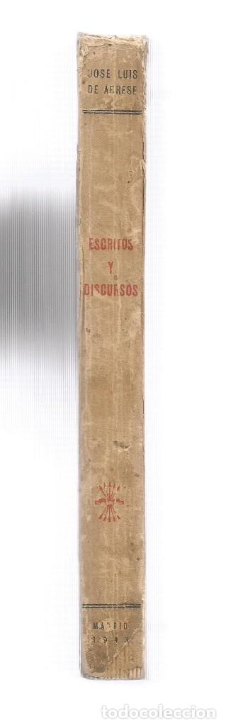 Libros: Escritos y discursos. - ARRESE, Jos&eacute; Luis de: - Foto 2