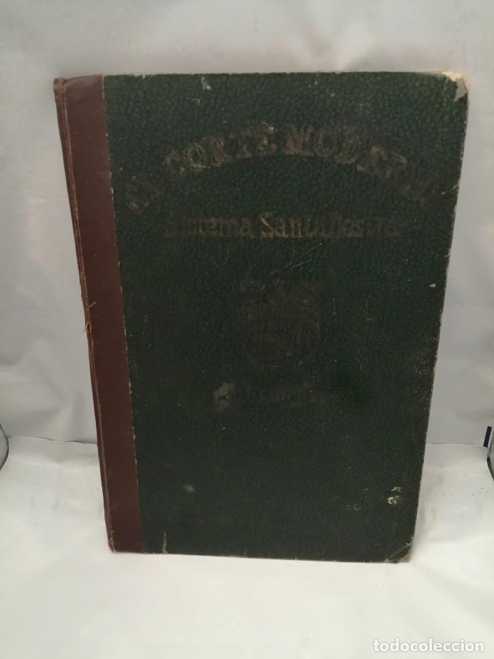 Libri di seconda mano: EL CORTE MODERNO SISTEMA SANTALIESTRA+CUADERNILLO DE 18 P&Aacute;GINAS (EDICI&Oacute;N 1939, FIRMADO POR AUTORA)