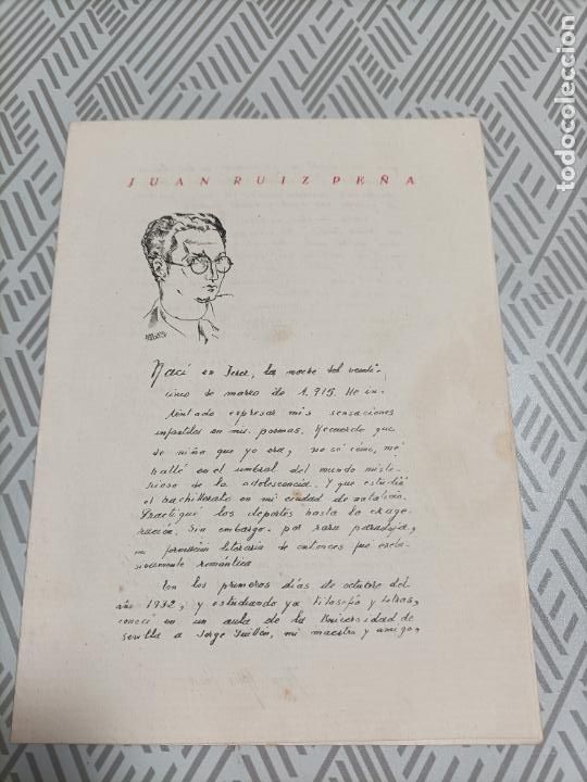 Libros: Libreto Juan Ruiz Pe&ntilde;a - Foto 1