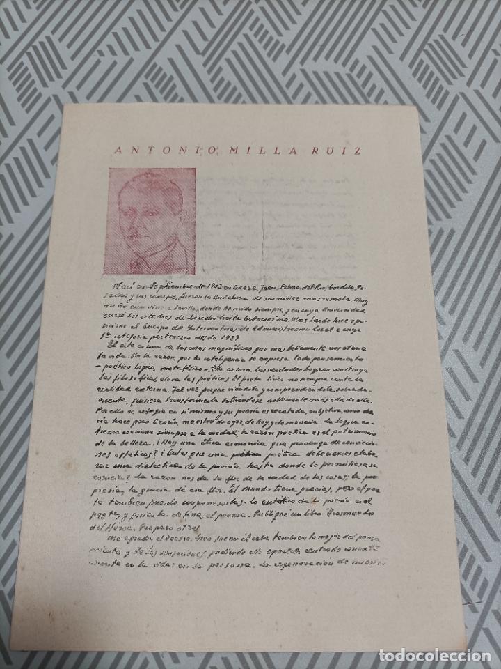 Libros: Libreto Antonio Milla Ruiz - Foto 1