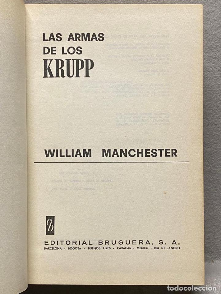 Libros: LAS ARMAS DE LOS KRUPP. - MANCHESTER, WILLIAM. - Foto 2