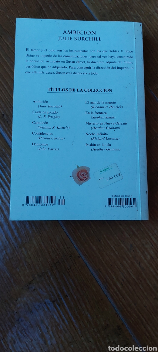 Libros: Libro Ambici&oacute;n -Julie Burchill- (Lote A) - Foto 2