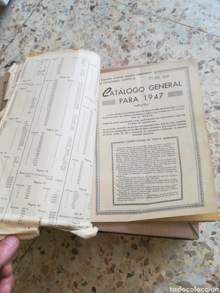 Libros: Cat&aacute;logo Radio Saturno. 1947. - Foto 3