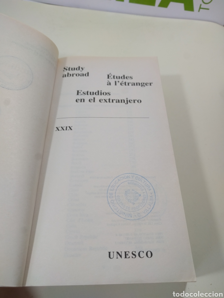 Libros: Study abroad m. Estudios en el extranjero. UNESCO. - Foto 4