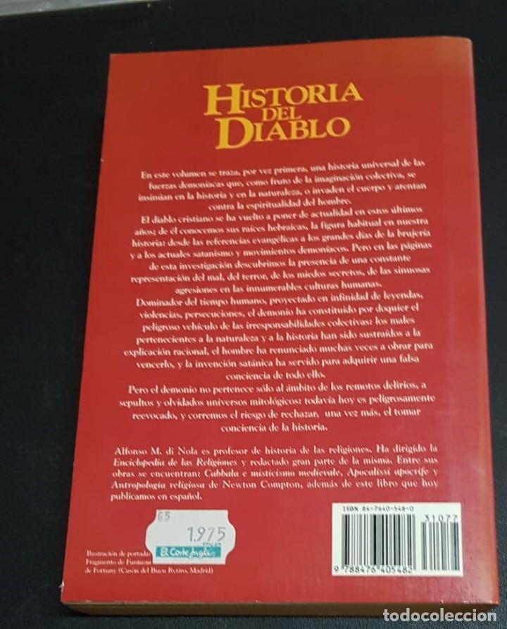 Libros: HISTORIA DEL DIABLO  -  M. DI NOLA, Alfonso - Foto 4