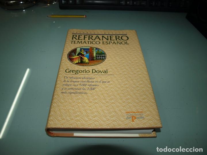 Libros: Refranero tematico espa&ntilde;ol, Gregorio Doval - Foto 1