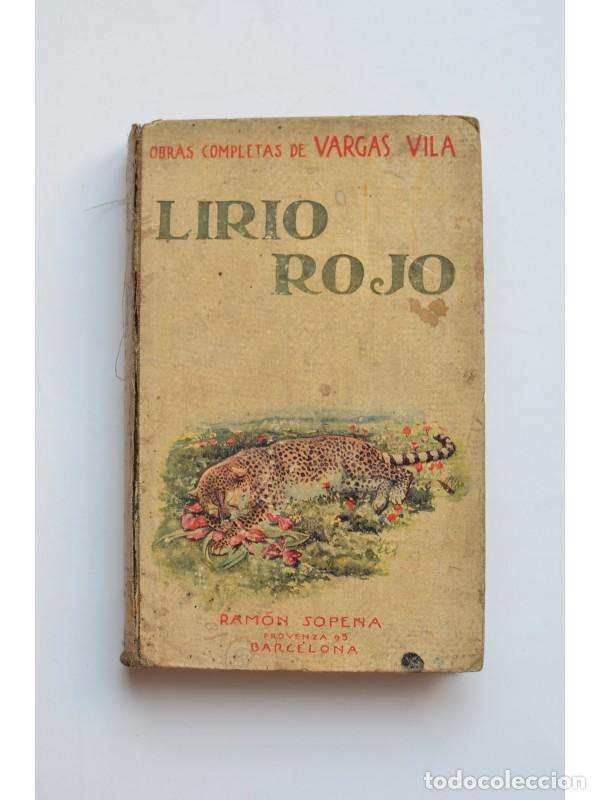 Libros: Lirio rojo. Eleonora - VARGAS VILA, Jos&eacute; Mar&iacute;a - Foto 1