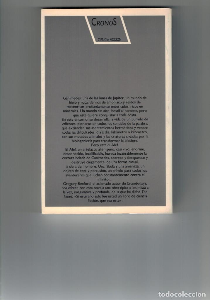 Libros: CONTRA EL INFINITO. GREGORY BENFORD. - Foto 2