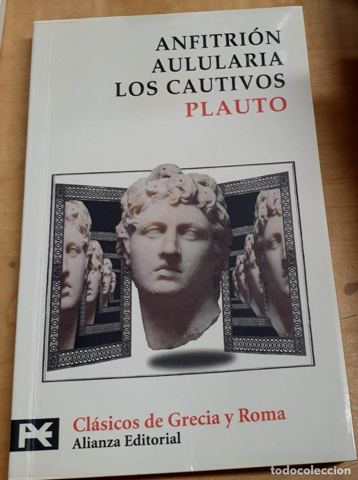 Libros: Anfitri&oacute;n. Aulularia. Los cautivos - PLAUTO - Foto 1
