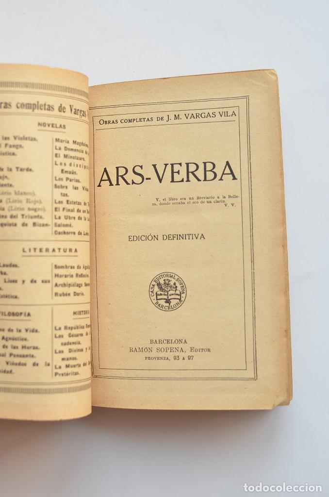Libros: Ars Verba - VARGAS VILA, Jos&eacute; Mar&iacute;a - Foto 2