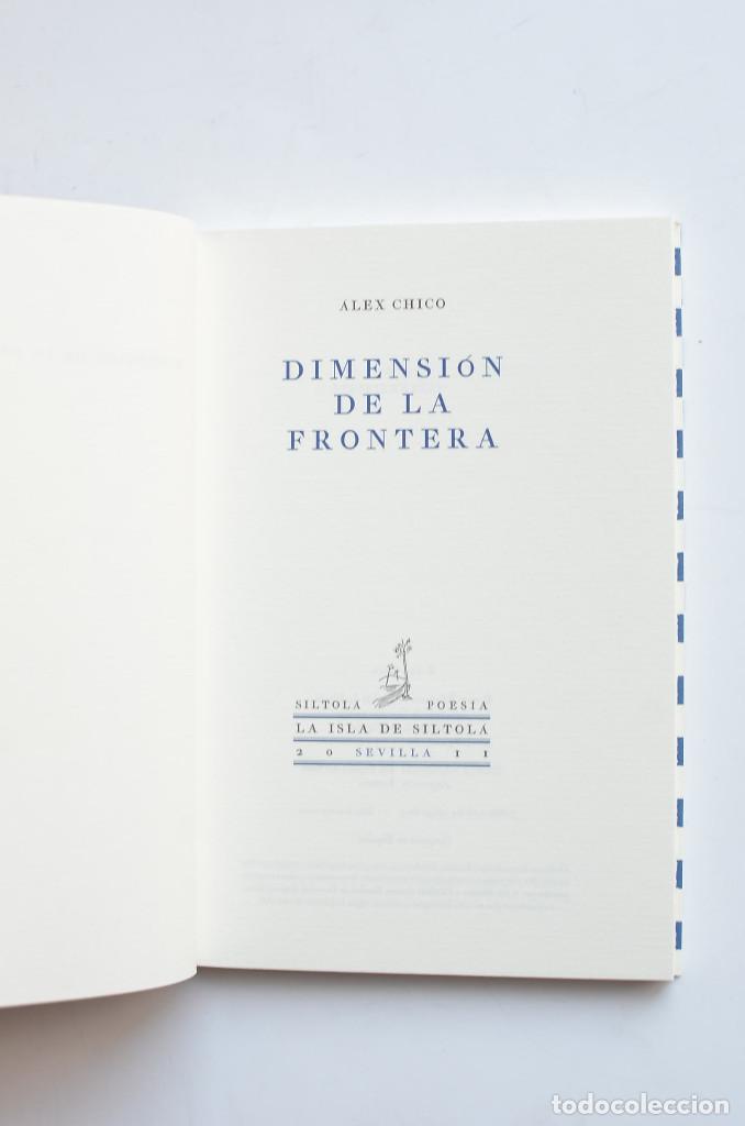 Libros: Dimensiones de la frontera - CHICO, Alex - Foto 2