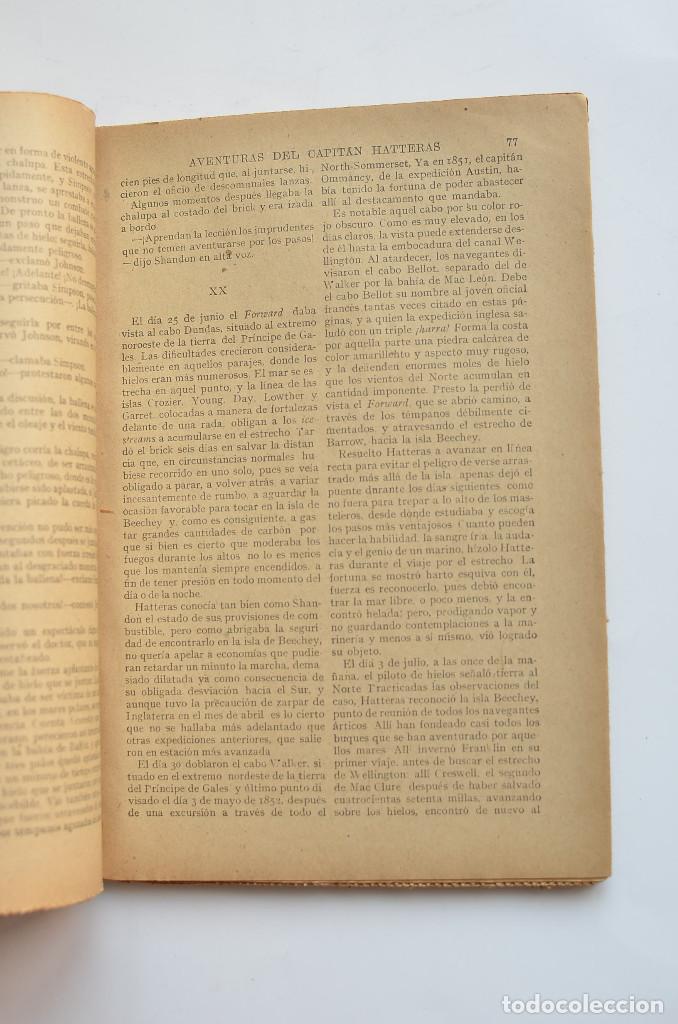 Libros: Aventuras del Capit&aacute;n Hatteras - VERNE, Julio - Foto 4