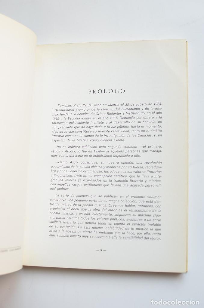 Libros: Llanto azul - RIETO PARDAL, Fernando - Foto 4