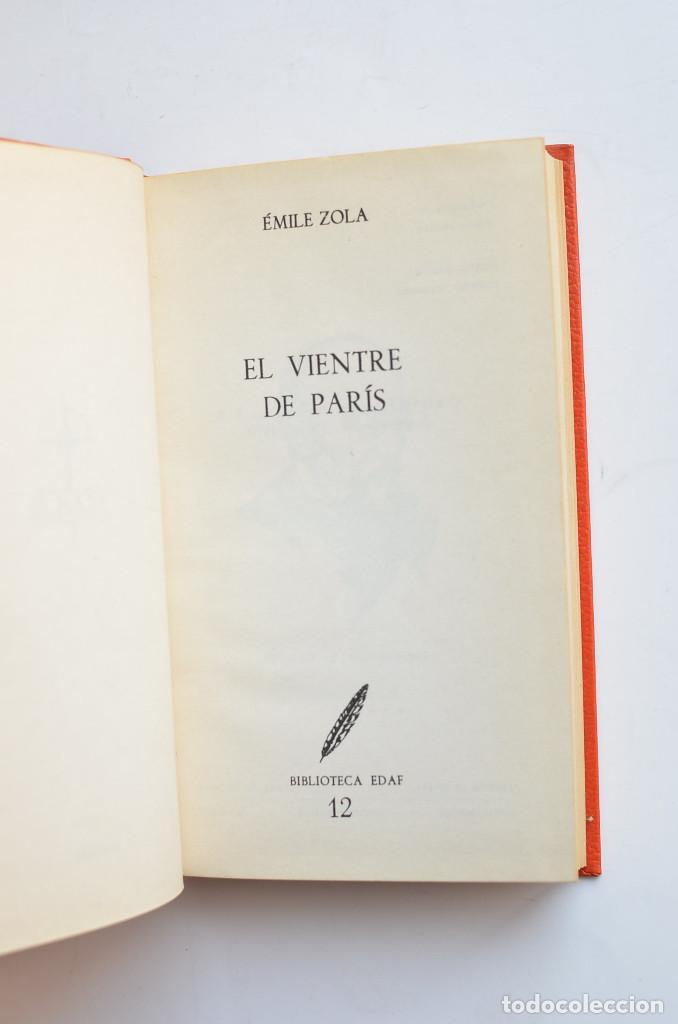Libros: El vientre de Par&iacute;s - ZOLA, Emile - Foto 2