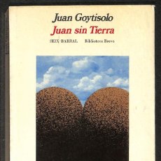 Libros: JUAN SIN TIERRA - JUAN GOYTISOLO. Lote 340765013