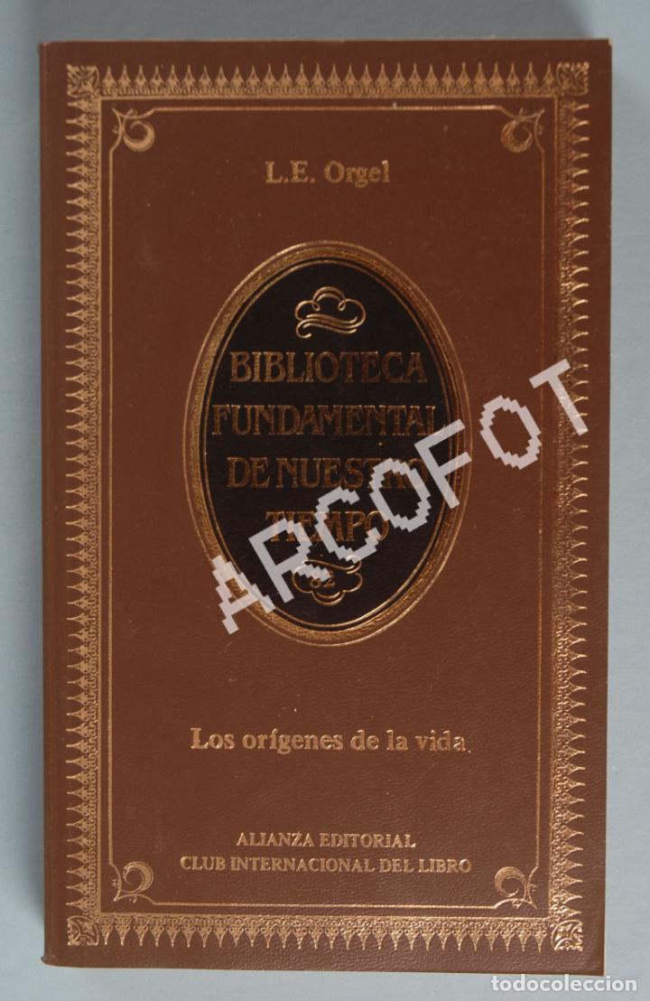 Libros: LOS OR&Iacute;GENES DE LA VIDA - L. E. ORGEL - ALIANZA EDITORIAL 1985 - Foto 1