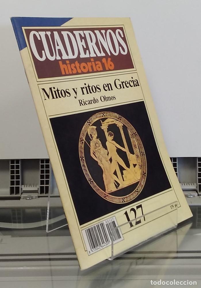 Libros: Mitos y ritos en Grecia. Cuadernos 127 - Ricardo Olmos - Foto 1