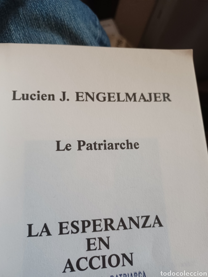 Libros: Barybook 109. Le patriarche J.Engelmajer - Foto 3