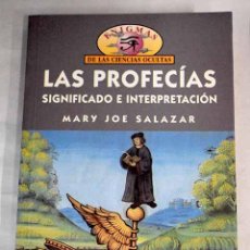 Libros: ENIGMAS DE LAS PROFECÍAS.- SALAZAR, MARY JOE. Lote 340912168