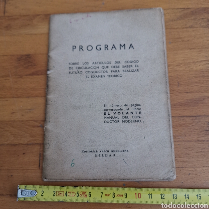 Libros: Librito El Volante, Art&iacute;culos del c&oacute;digo de circulaci&oacute;n 1968 - Foto 2