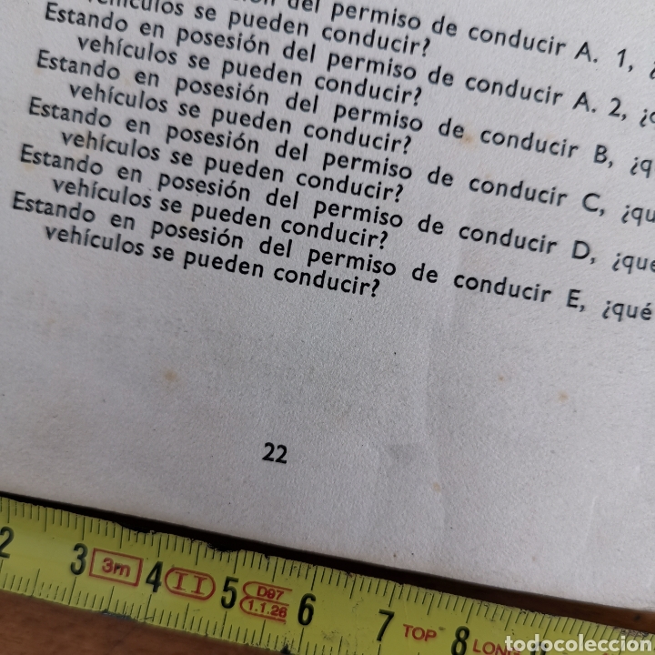 Libros: Librito El Volante, Art&iacute;culos del c&oacute;digo de circulaci&oacute;n 1968 - Foto 11