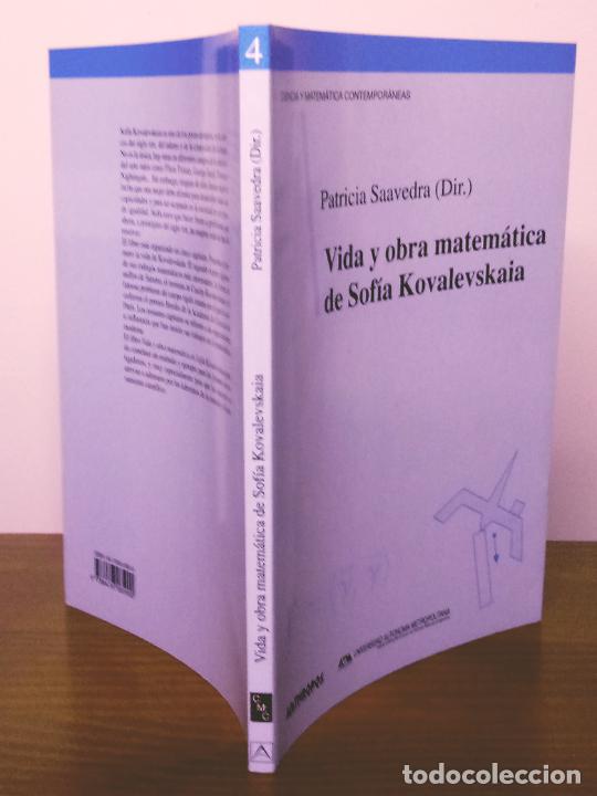 Libros: VIDA Y OBRA MATEM&Aacute;TICA DE SOF&Iacute;A KOVALEVSKAIA - ANTHROPOS, 2001 - COMO NUEVO - Foto 2