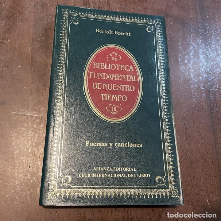 Libros: Poemas y canciones - Bertolt Brecht - Foto 1